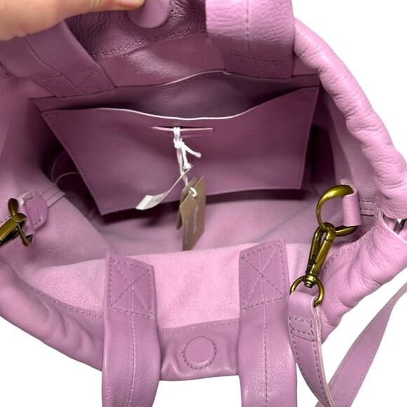 NWT Madewell The Piazza Crossbody Bag Vibrant Lilac - Picture 7 of 12